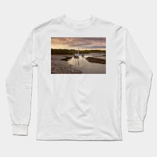 Brancaster Staithe, Norfolk before the storm Long Sleeve T-Shirt